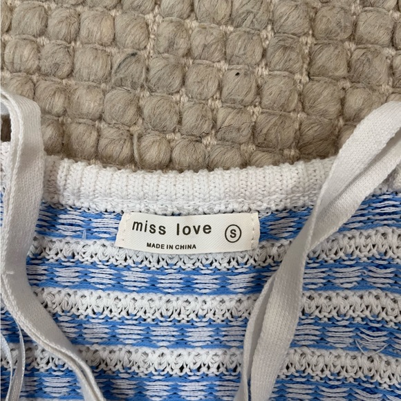 Miss love haltered tank top - Picture 2 of 2